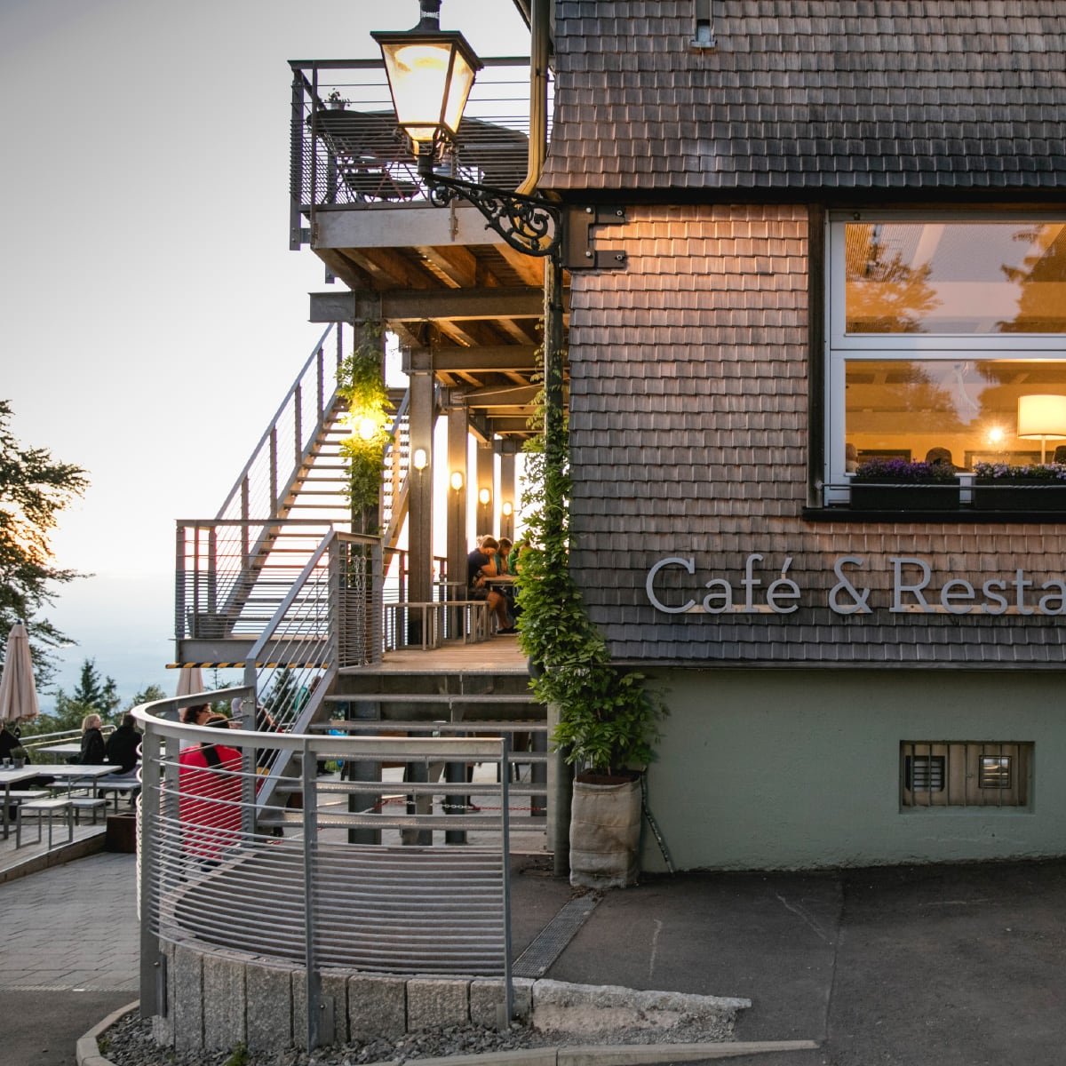 Cafe und Restaurant die Bergstation